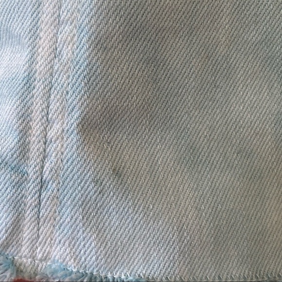 Free People We The Free Call On Me Dip-Dye Ombre 100% Cotton Denim Tank Top - Picture 11 of 16